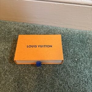 Louis Vuitton Orange and Blue Box **EMPTY BOX**
